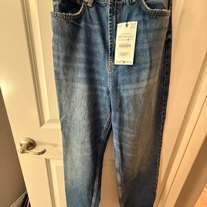 NWT Zara Mom Jeans